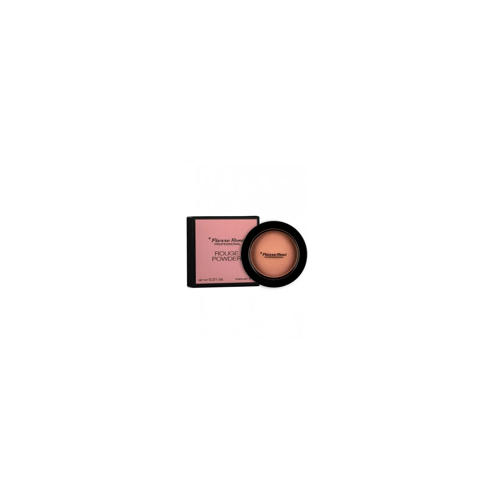 PIERRE RENE Rouge Powder róż do policzków z filtrem 03 Perfect Peach 6g
