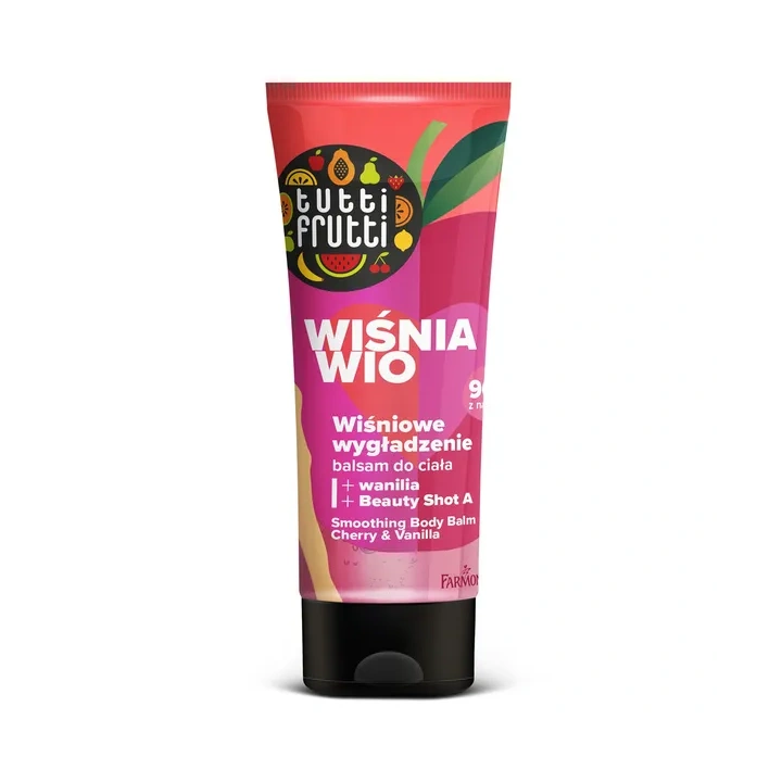 FARMONA Tutti Frutti balsam do ciała Wiśnia i Wanilia Beauty Shot A 200ml