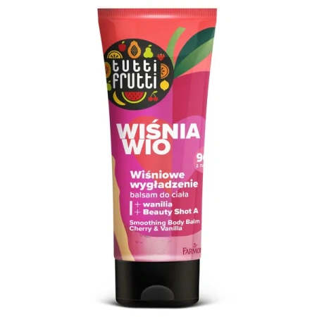 FARMONA Tutti Frutti balsam do ciała Wiśnia i Wanilia Beauty Shot A 200ml