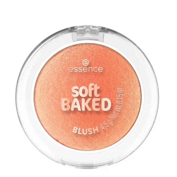 ESSENCE Soft Baked Blush wypiekany róż do policzków 20 Peach Please 4g