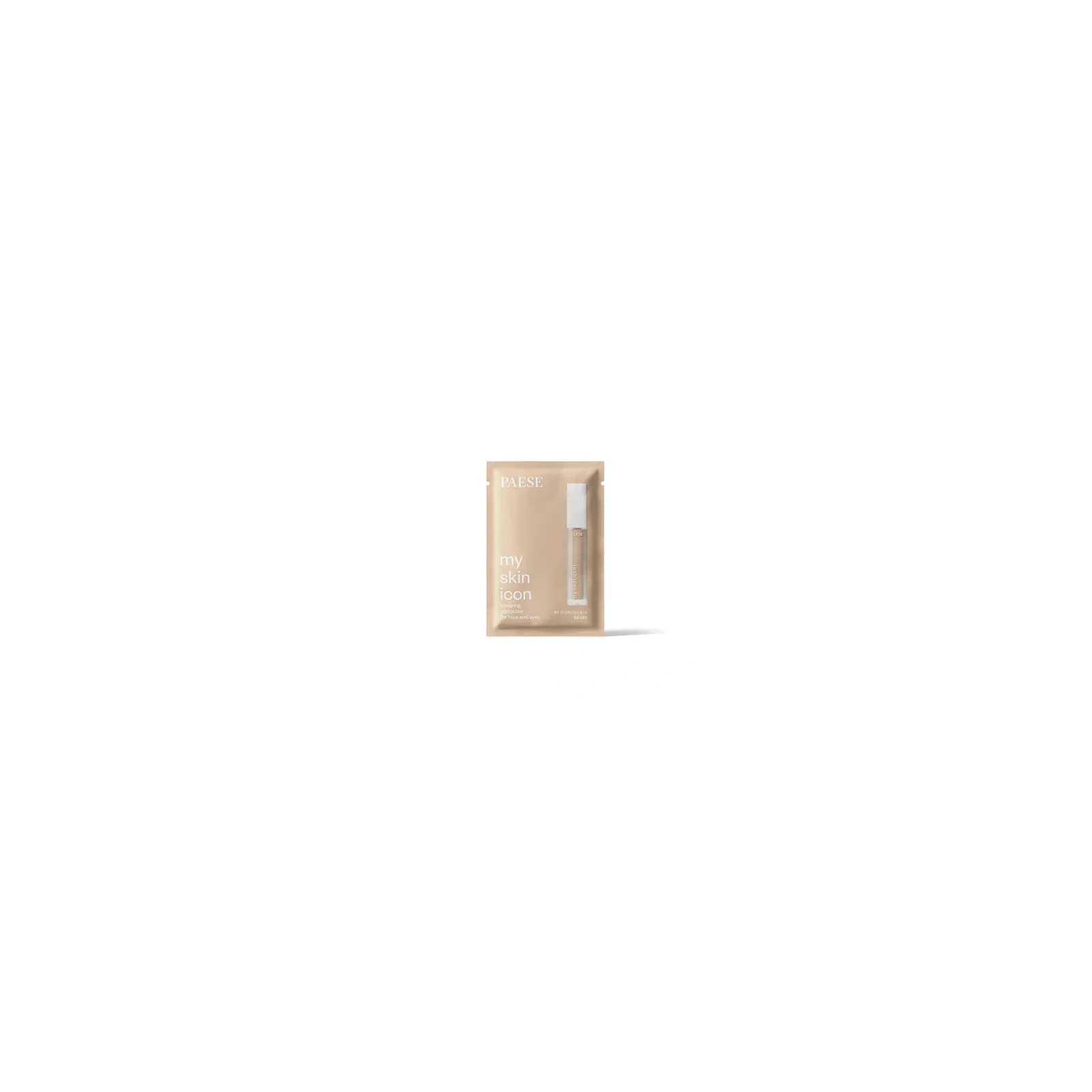 PAESE My Skin Icon kryjący korektor do twarzy i pod oczy 01 Porcelain Beige próbka 1ml