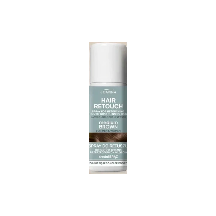 JOANNA PROFESSIONAL Hair Retouch korektor odrostów w sprayu Medium Brown 75ml