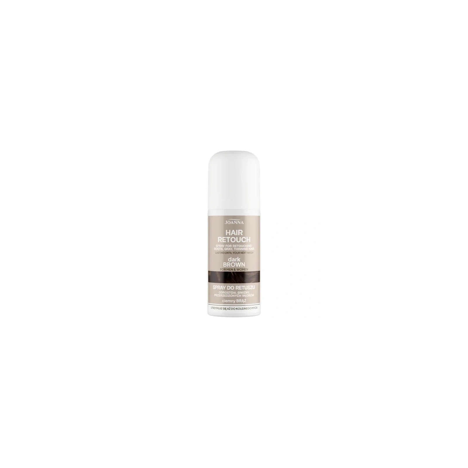 JOANNA PROFESSIONAL Hair Retouch korektor odrostów w sprayu Dark Brown 75ml