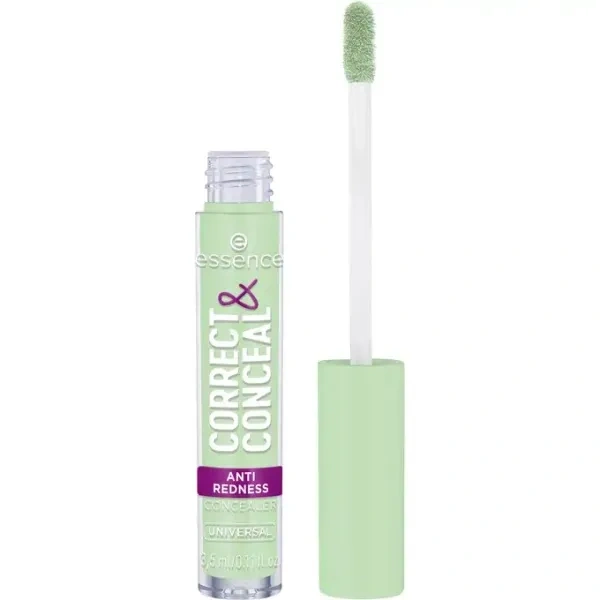 Essence ESSENCE Correct&amp;Conceal Concealer für das Gesicht Anti Redness 100 Universal 3,5ml — Inhaltsstoffe i ocena
