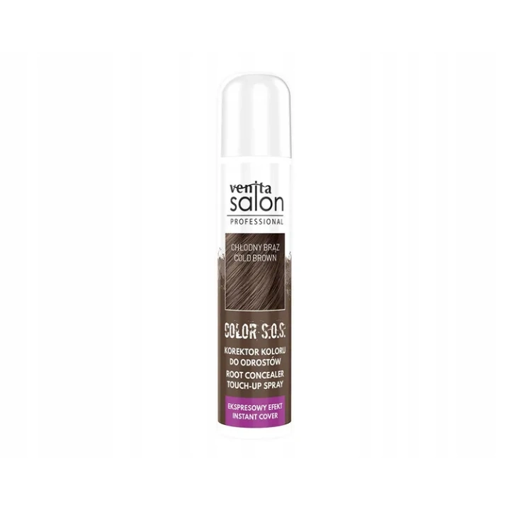 VENITA Salon Color S.o.s. korektor koloru do odrostów Chłodny Brąz 75ml 