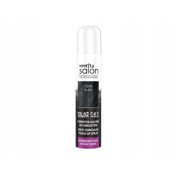 VENITA Salon Color S.o.s. korektor koloru do odrostów Czerń 75ml 