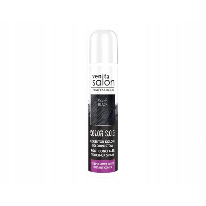 VENITA Salon Color S.o.s. korektor koloru do odrostów Czerń 75ml 