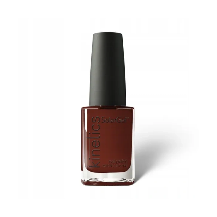 KINETICS SolarGel solarny lakier do paznokci 410 Alluring Brown 15ml