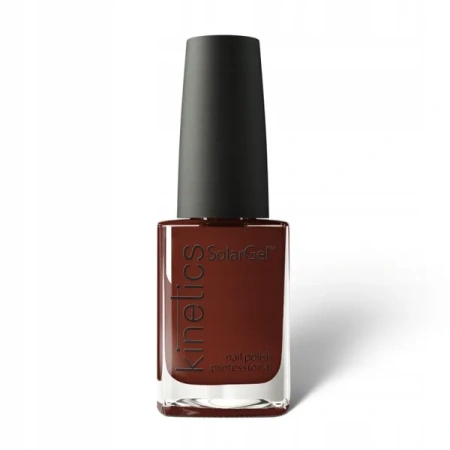 KINETICS SolarGel solarny lakier do paznokci 410 Alluring Brown 15ml