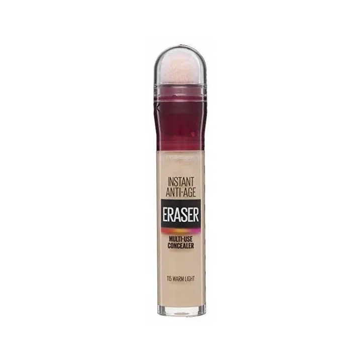 MAYBELLINE Instant Eraser korektor do twarzy w płynie 115 Warm Light 6,8ml