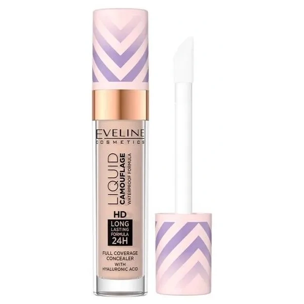 EVELINE Liquid Camouflage HD korektor do twarzy WTP 05 Light Sand 7,5ml