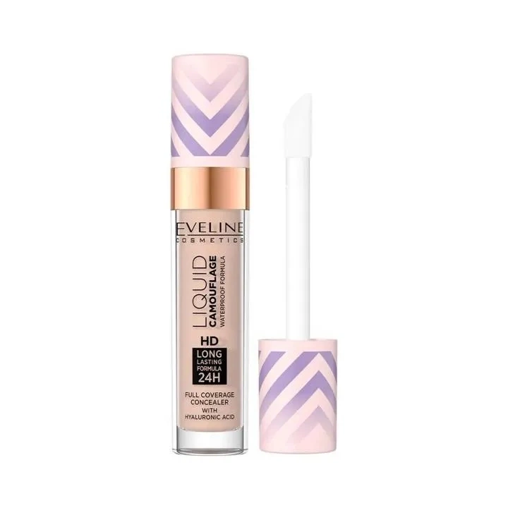 EVELINE Liquid Camouflage HD korektor do twarzy WTP 05 Light Sand 7,5ml