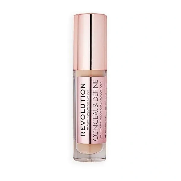 MAKEUP REVOLUTION Conceal and Define Concealer korektor C8 3,4ml