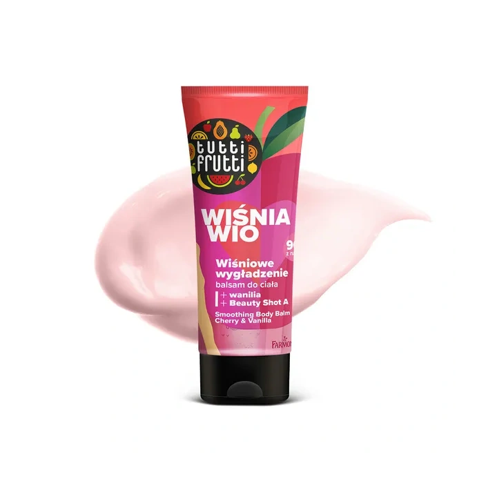FARMONA Tutti Frutti balsam do ciała Wiśnia i Wanilia Beauty Shot A 200ml