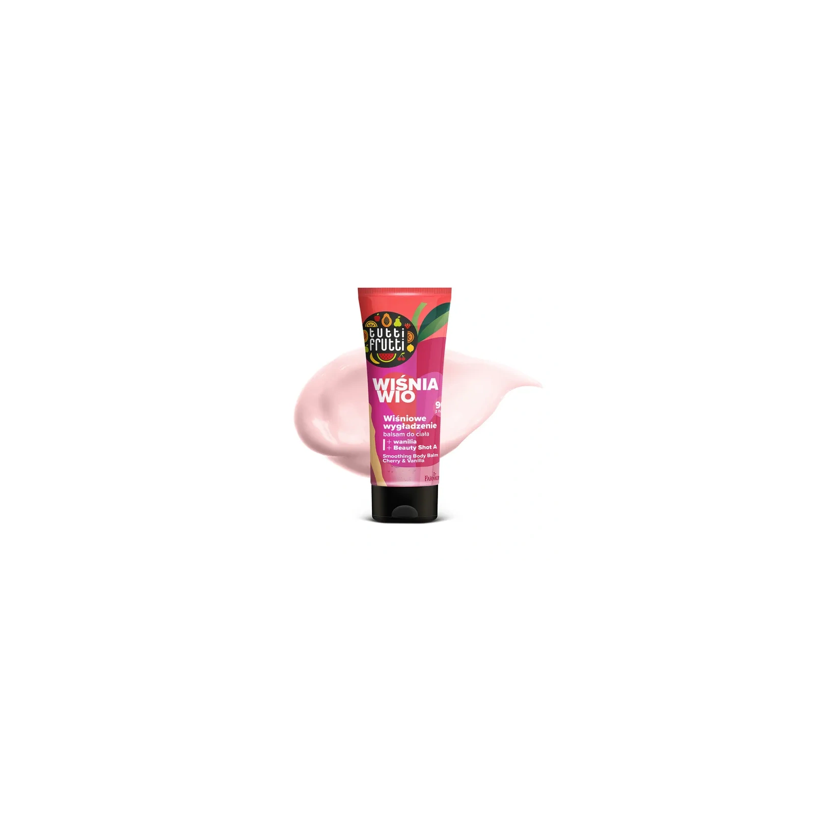 FARMONA Tutti Frutti balsam do ciała Wiśnia i Wanilia Beauty Shot A 200ml