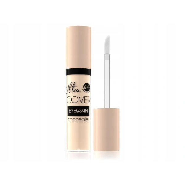 BELL Ultra Cover Eye & Skin Concealer korektor pod oczy i do twarzy w płynie 02 Light Sand 5g