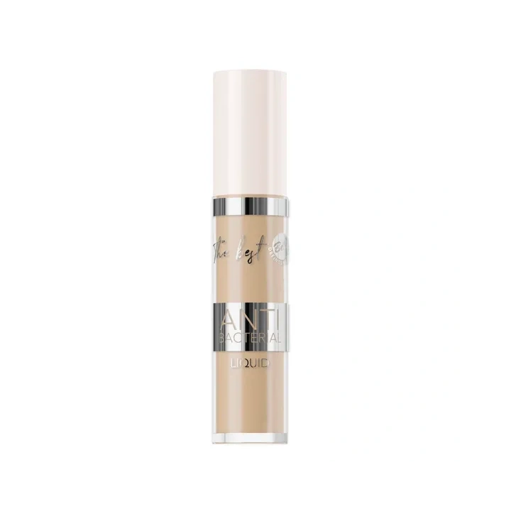 BELL The Best Antibacterial Liquid Concealer korektor do twarzy w płynie nr 02 Beige