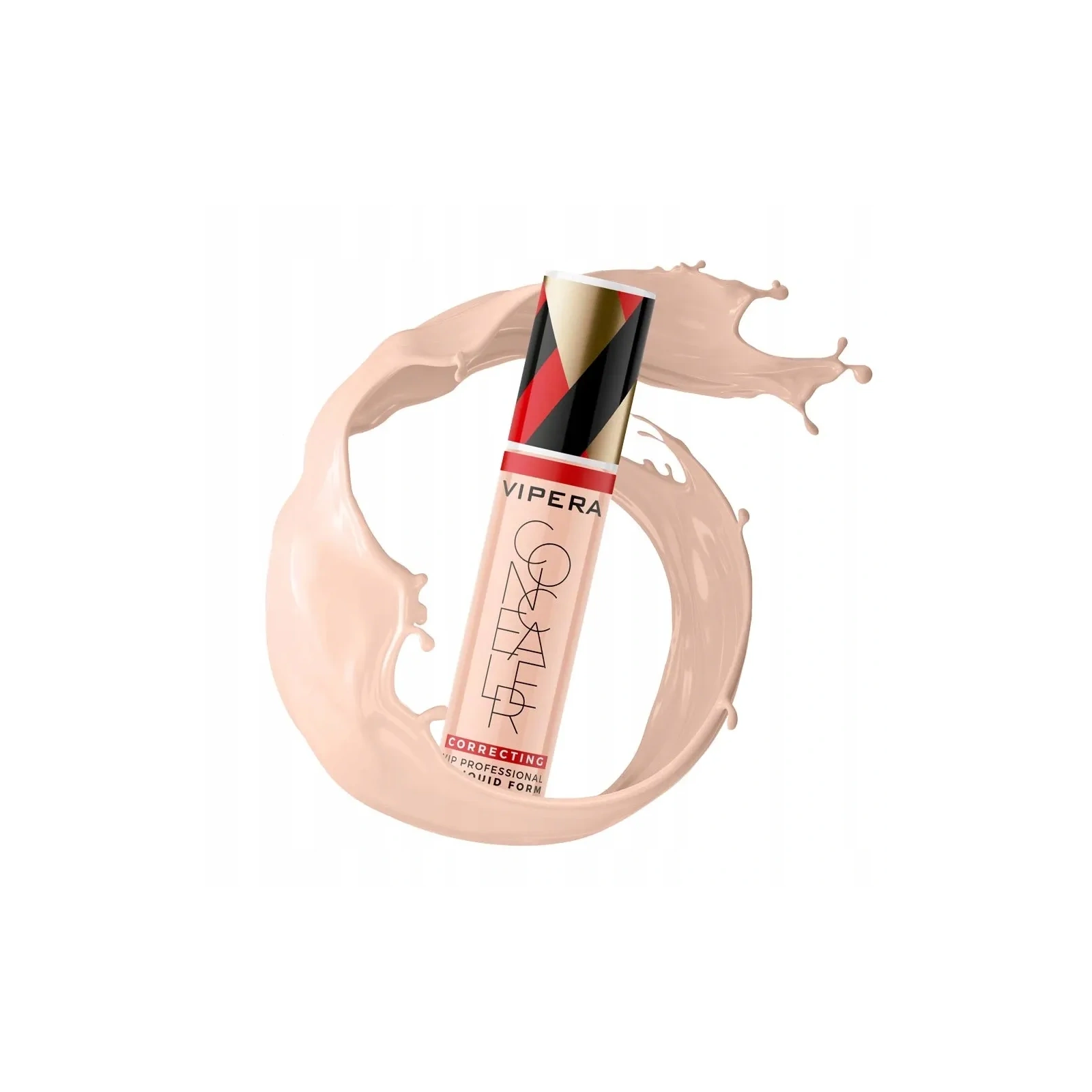 VIPERA Concealer Correcting Vip Professional korektor w płynie 04 Warm Sand 4ml