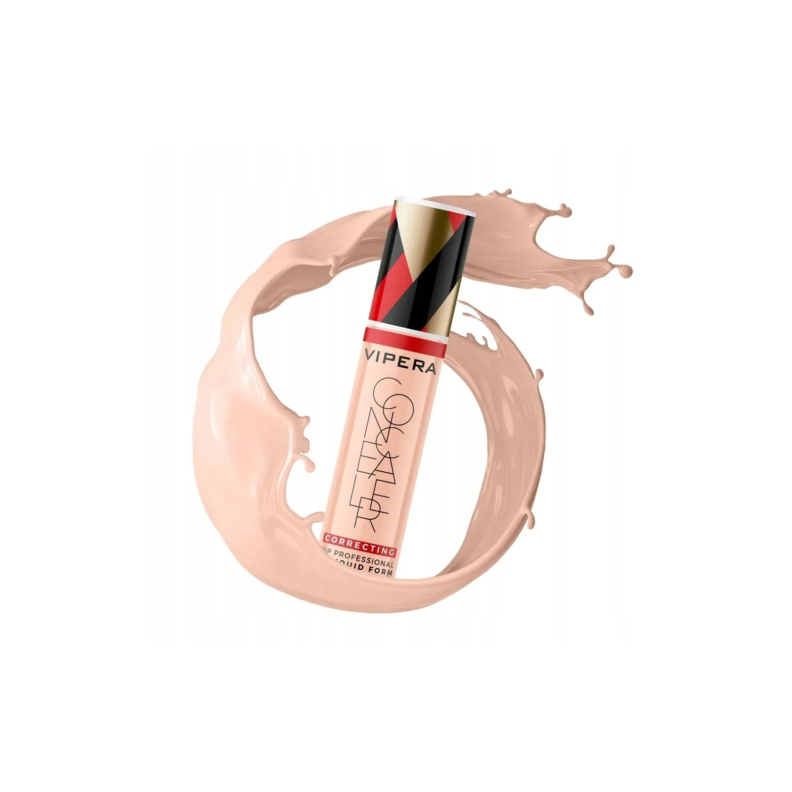 VIPERA Concealer Correcting Vip Professional korektor w płynie 02 Ivory Beige 4ml
