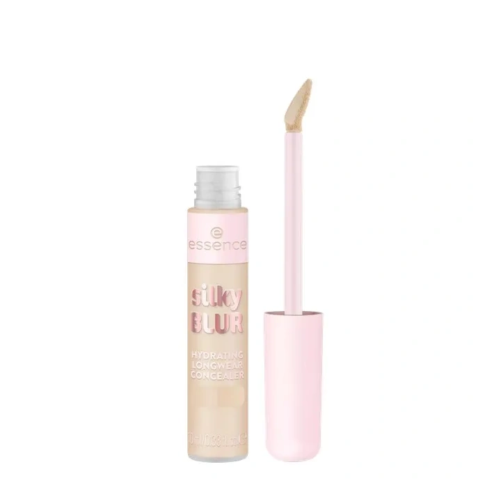 ESSENCE Silky Blur nawilżający korektor do twarzy 130 średnie krycie 10ml