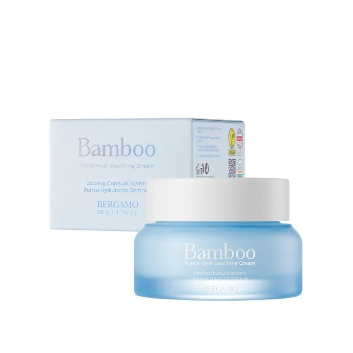 BERGAMO Bamboo krem do twarzy intensywnie nawilżający 50g