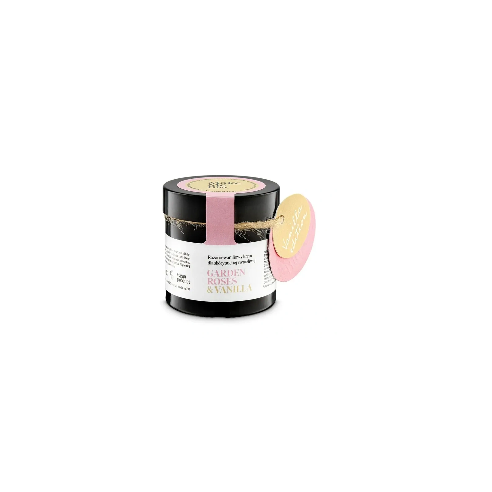 MAKE ME BIO Garden Roses Vanilla krem do twarzy cera sucha wrażliwa 60ml