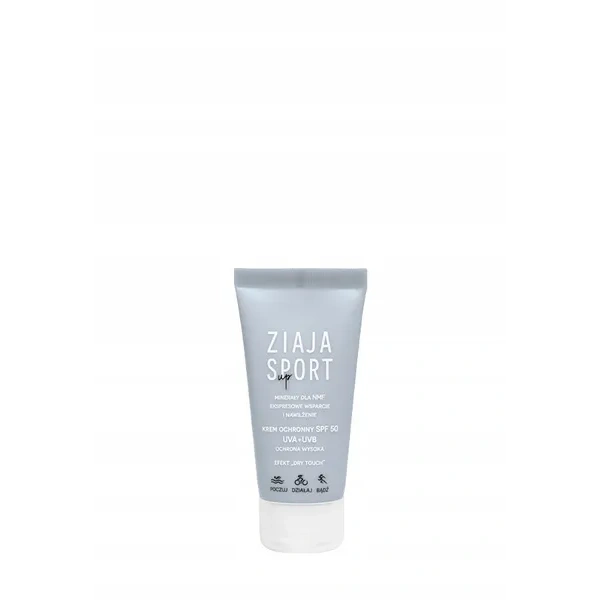 ZIAJA Sport Up ochronny krem do twarzy SPF50 UVA + UVB 50ml