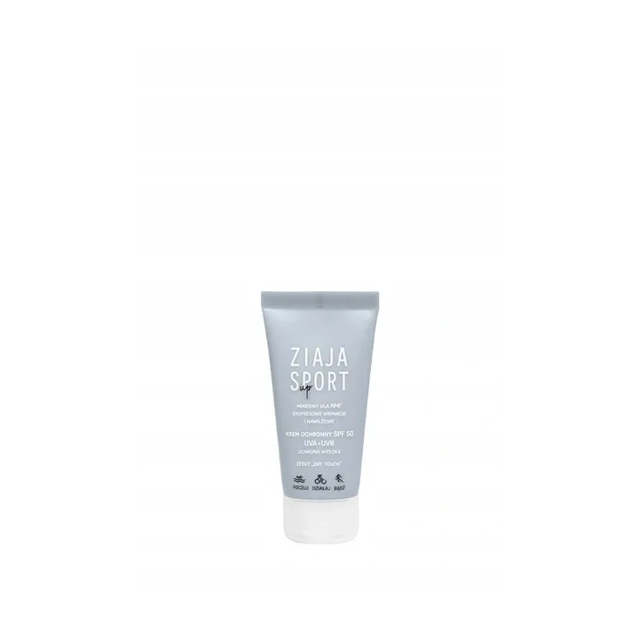 ZIAJA Sport Up ochronny krem do twarzy SPF50 UVA + UVB 50ml