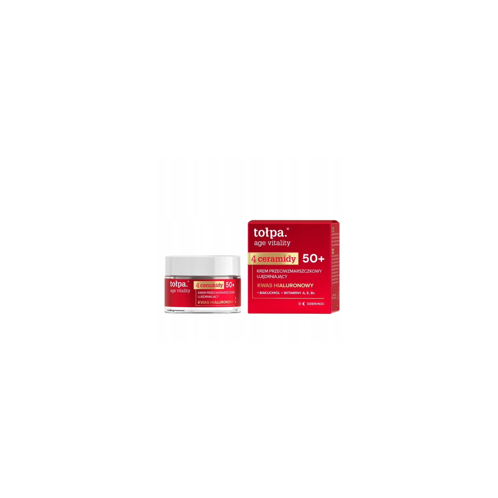 TOŁPA Age Vitality 4 Ceramidy krem do twarzy 50+ ujędrniający 50ml