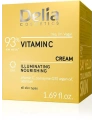 DELIA Yes I'm Vegan rozświetlający krem do twarzy Vitamin C 50ml