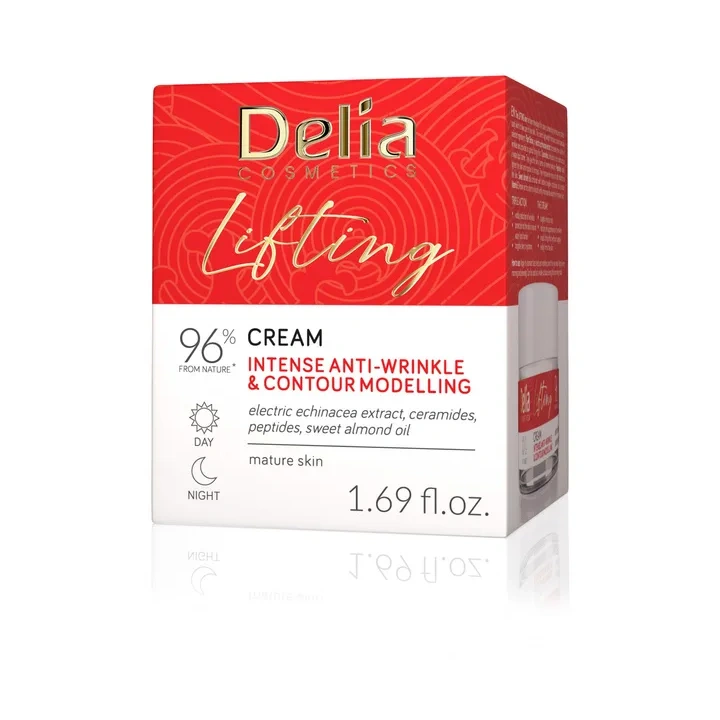 DELIA Lifting krem do twarzy modelująco-przeciwzmarszczkowy 50ml