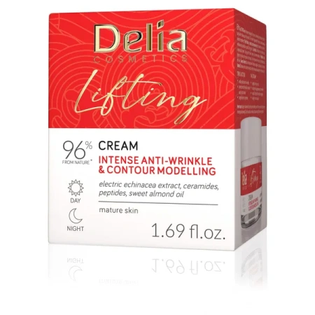 DELIA Lifting krem do twarzy modelująco-przeciwzmarszczkowy 50ml