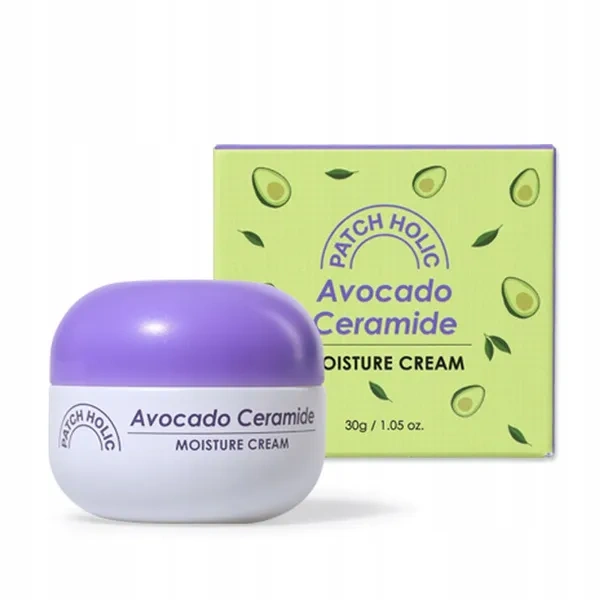 PATCH HOLIC krem do twarzy nawilżający Avocado Ceramide 30g