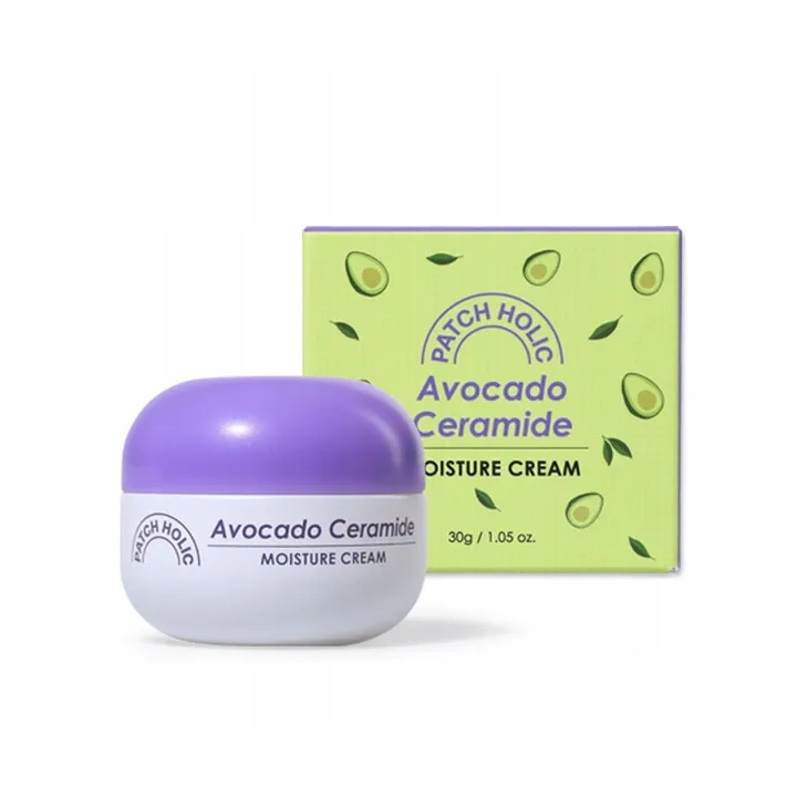 PATCH HOLIC krem do twarzy nawilżający Avocado Ceramide 30g