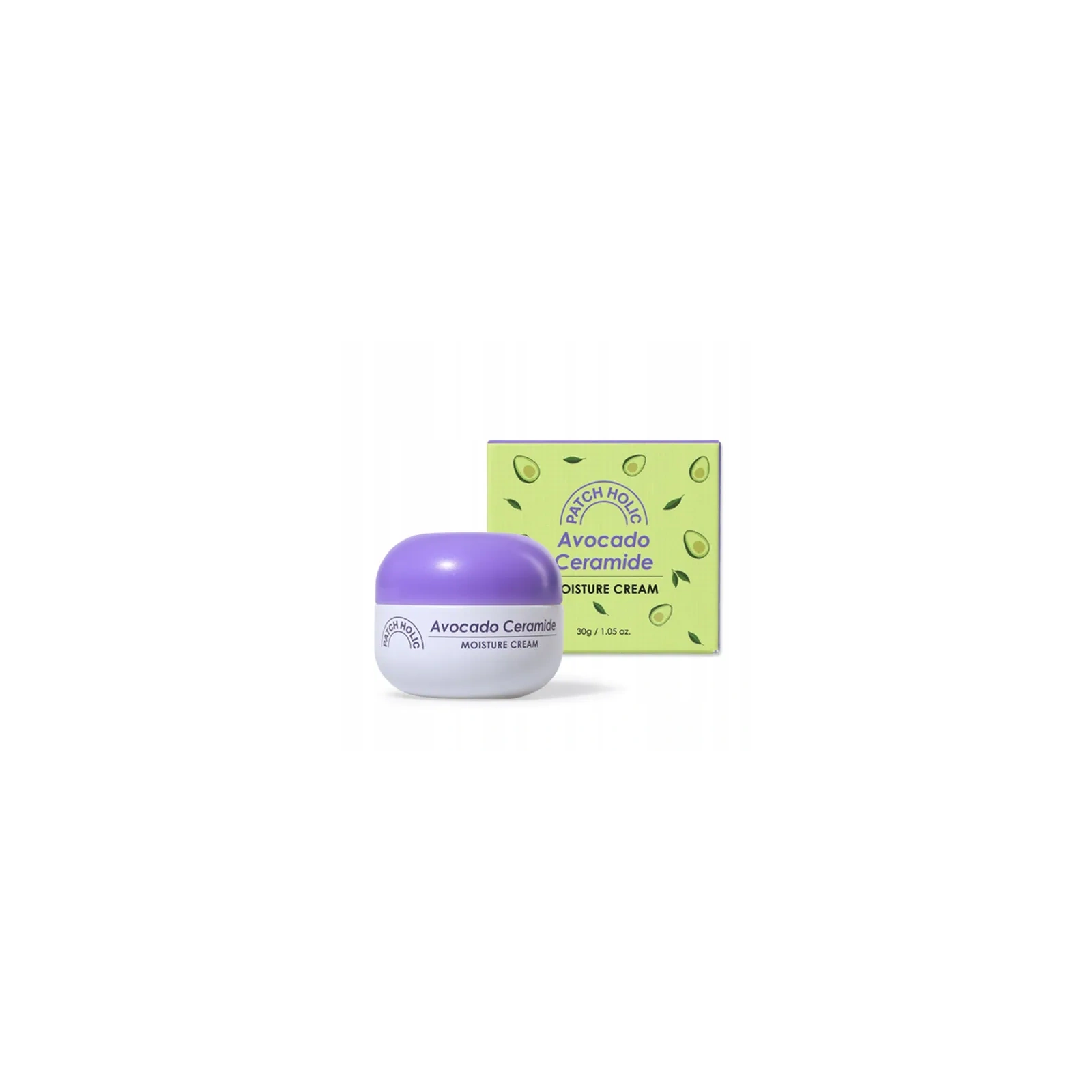 PATCH HOLIC krem do twarzy nawilżający Avocado Ceramide 30g
