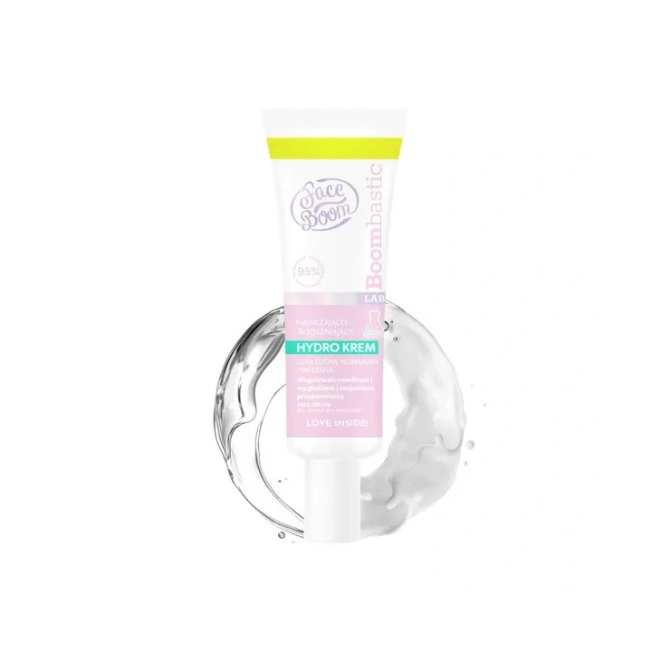 FACEBOOM Bombastic Lab hydro krem do twarzy nawilżająco-rozjaśniający 50ml