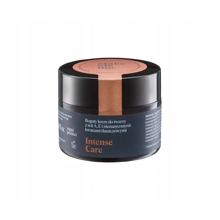 MAKE ME BIO Intense Care krem do twarzy z witaminami A,E i nienasyconymi kwasami tłuszczowymi 50ml