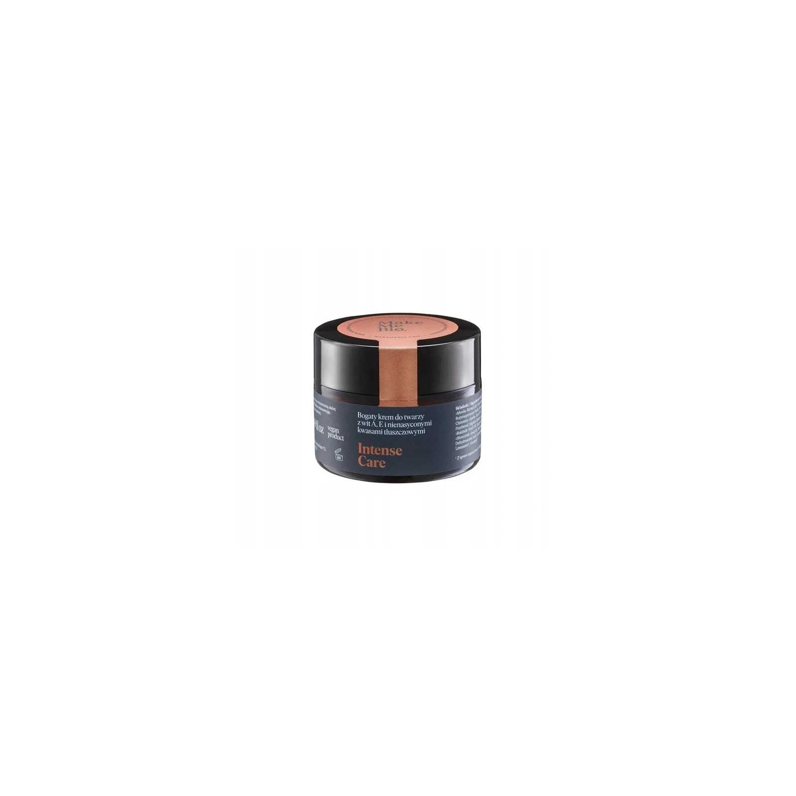 MAKE ME BIO Intense Care krem do twarzy z witaminami A,E i nienasyconymi kwasami tłuszczowymi 50ml