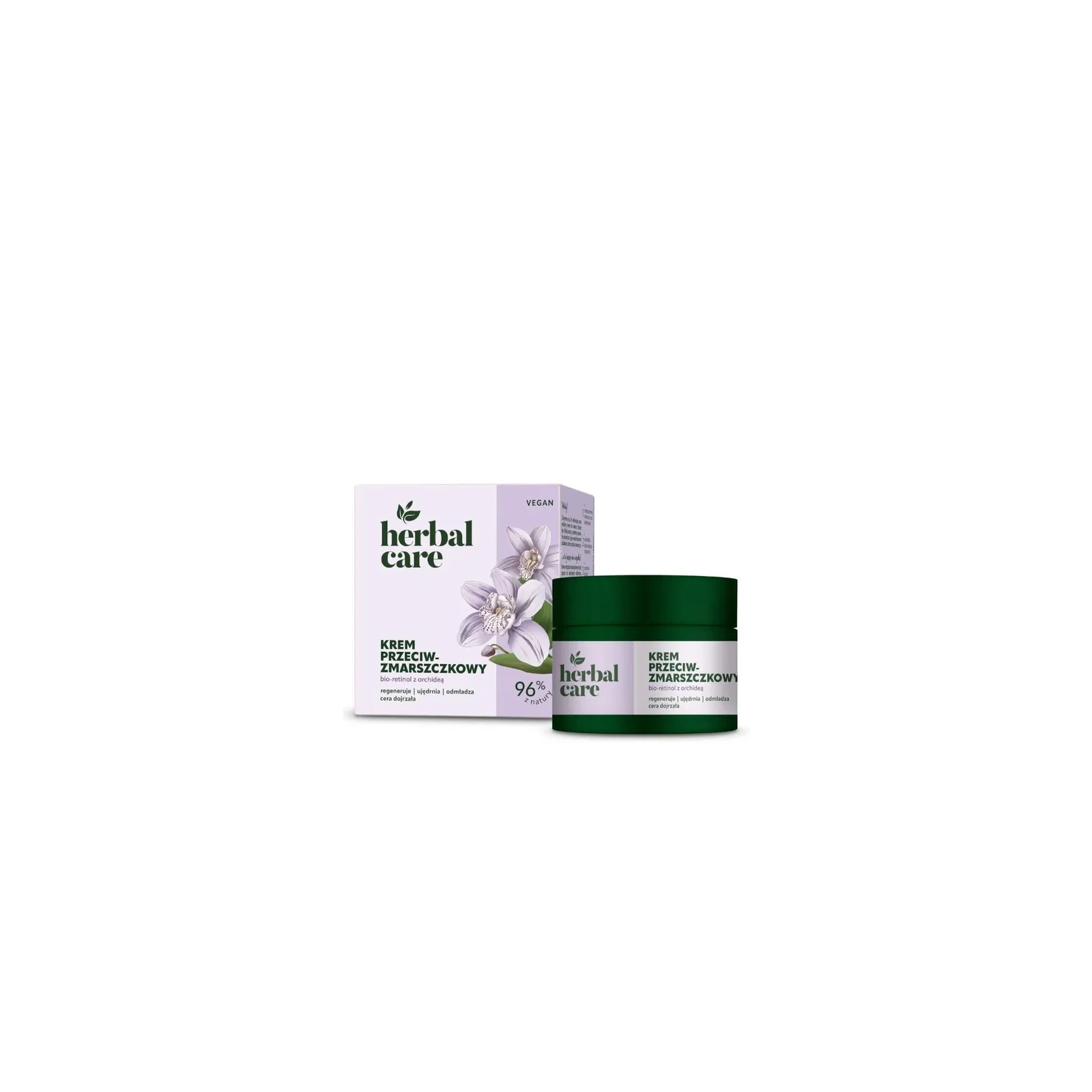 FARMONA Herbal Care Vegan krem do twarzy przeciwzmarszkowy Bio-retinol Orchidea 50ml 