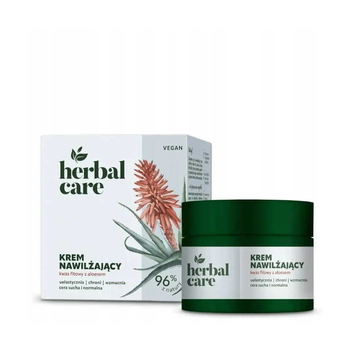 FARMONA Herbal Care Vegan krem do twarzy nawilżający Kwas fitowy Aloes 50ml 