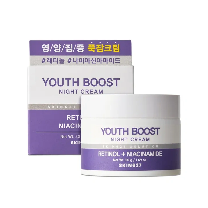 SKIN627 Retinol with Bakuchiol krem do twarzy odmładzający Youth Boost 50g 