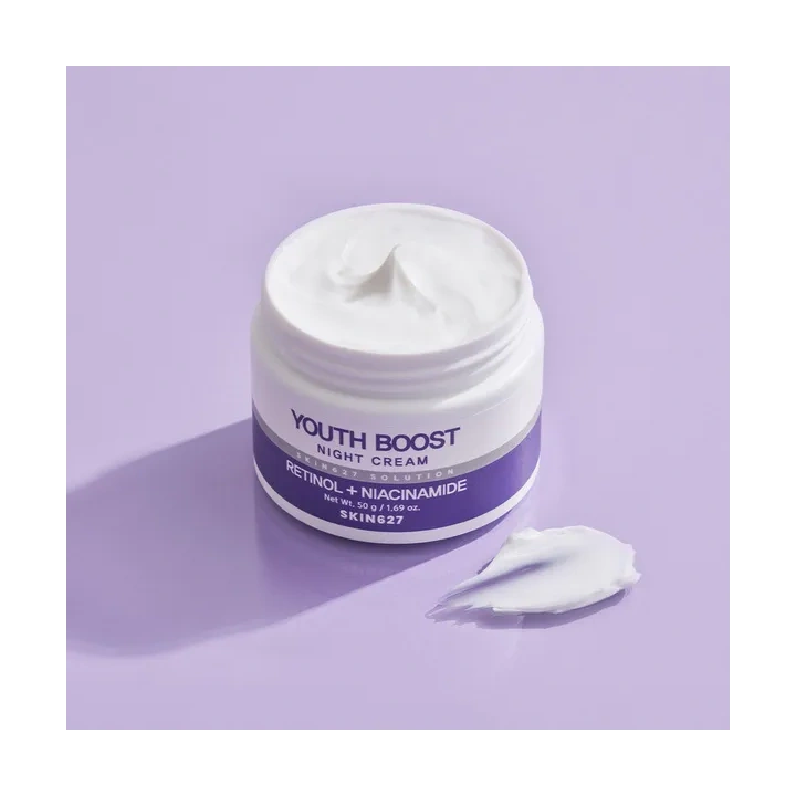 SKIN627 Retinol with Bakuchiol krem do twarzy odmładzający Youth Boost 50g 