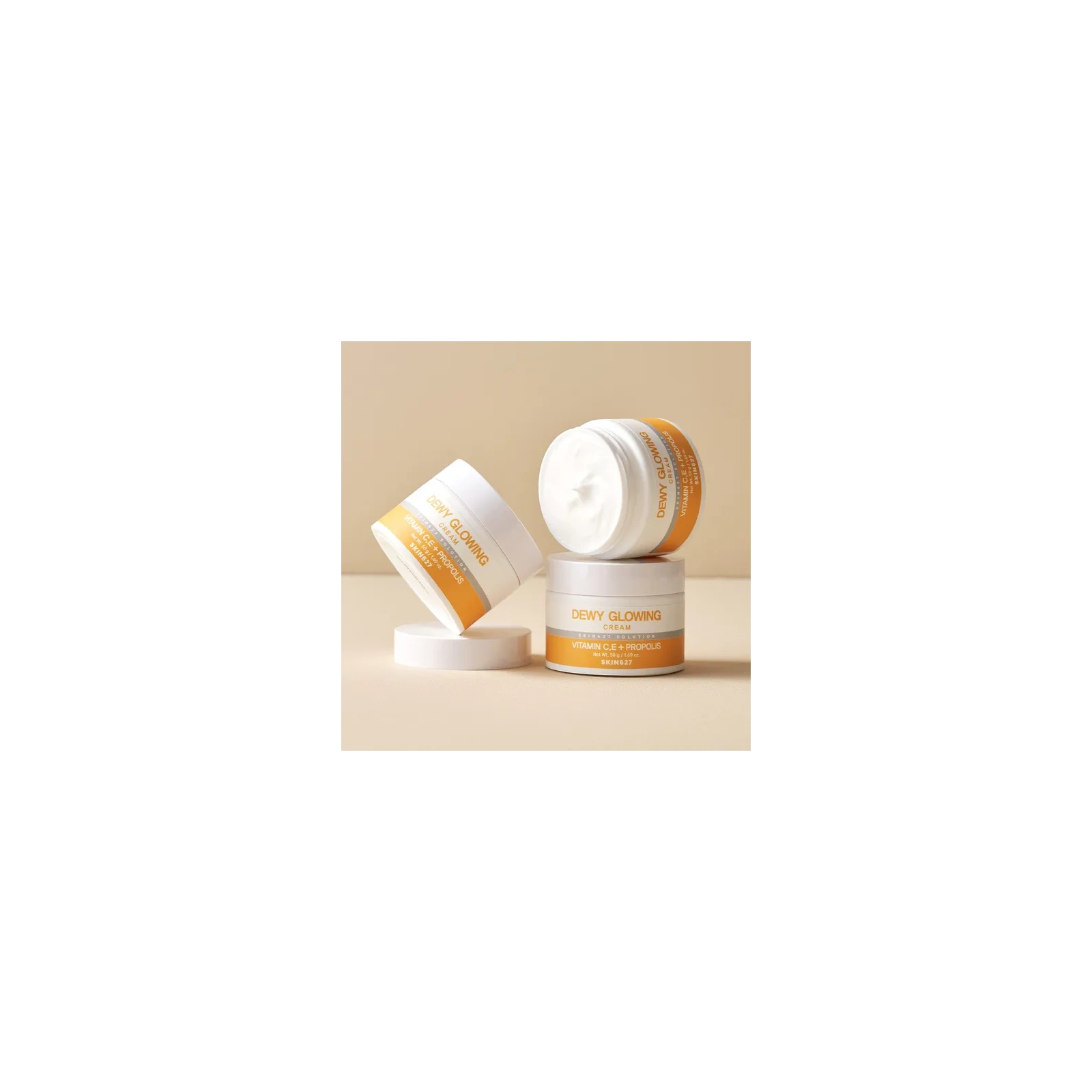SKIN627 Dewy Glowing krem do twarzy nawilżająco rozświetlający 50g 