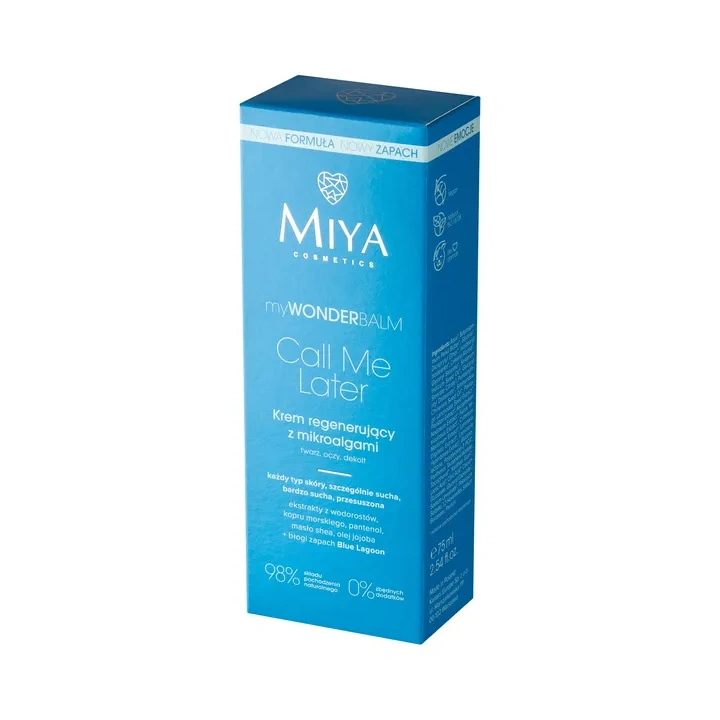 MIYA Mywonderbalm krem do twarzy regenerujący z mikroalgami Call Me Later 75ml 