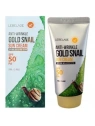 LEBELAGE Gold Snail krem do twarzy SPF50+ przeciwzmarszczkowy 50g 