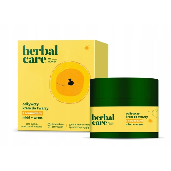 FARMONA Herbal Care My Honey krem do twarzy odżywczy z ceramidami 50ml 