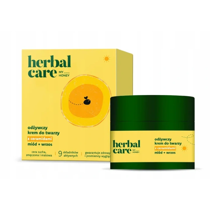 FARMONA Herbal Care My Honey krem do twarzy odżywczy z ceramidami 50ml 