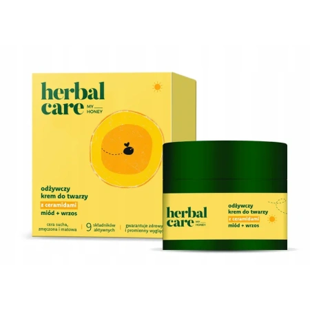 FARMONA Herbal Care My Honey krem do twarzy odżywczy z ceramidami 50ml 