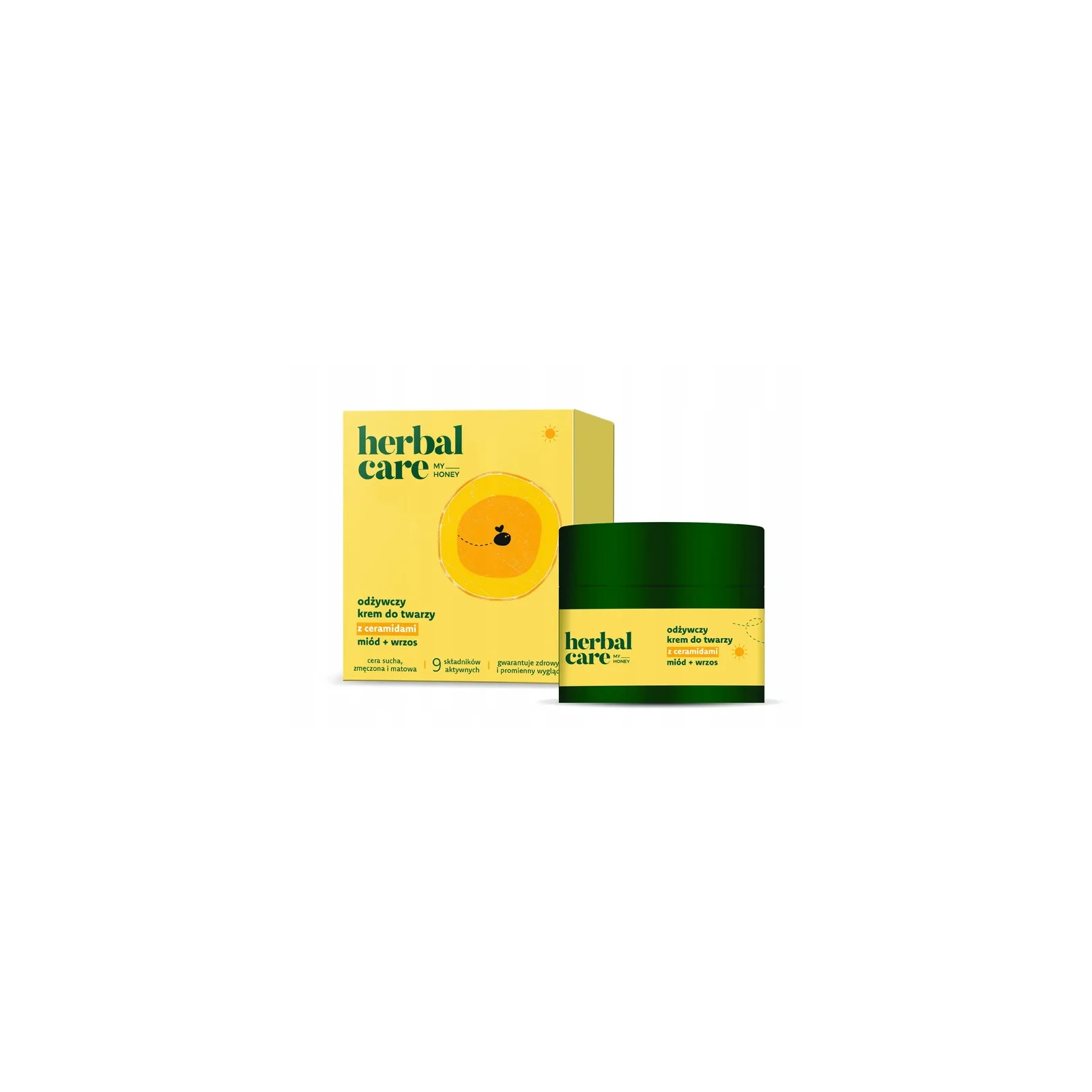FARMONA Herbal Care My Honey krem do twarzy odżywczy z ceramidami 50ml 