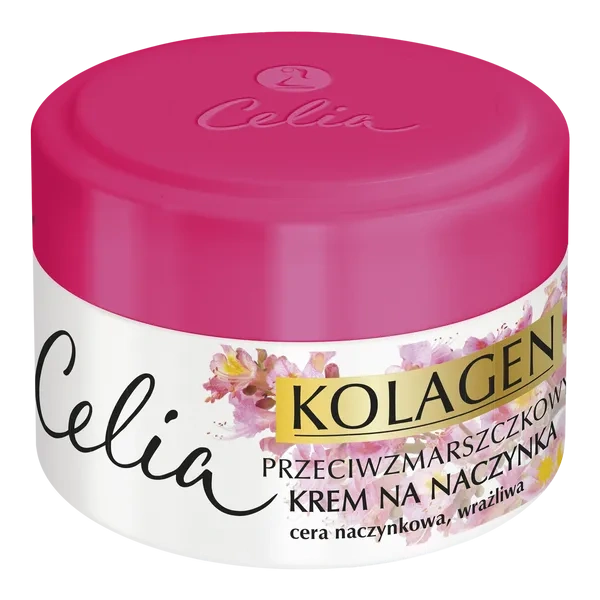 CELIA Kolagen krem do twarzy przeciwzmarszczkowy Na Naczynka 50ml 